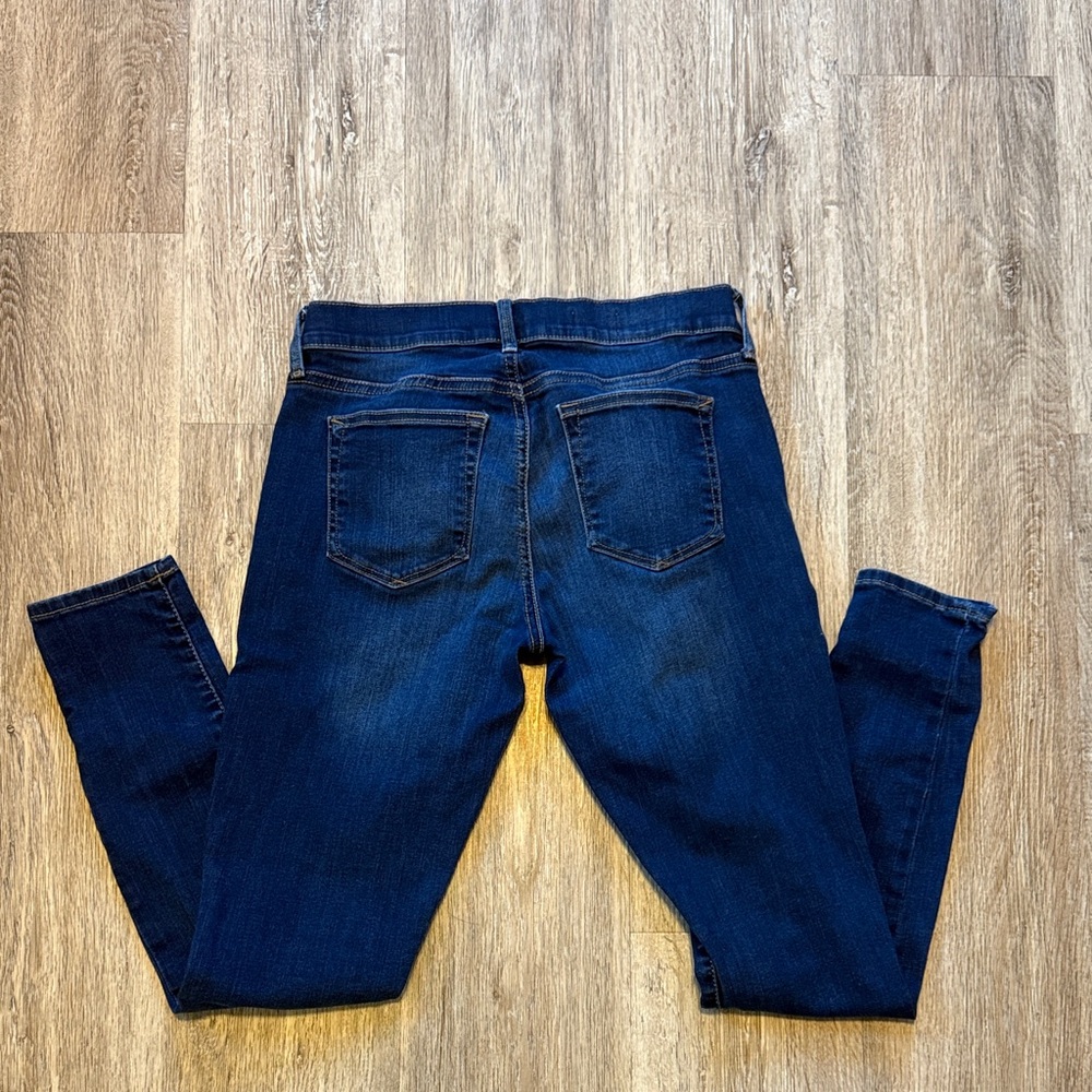 GAP Women's Dark Blue Skinny Jeans